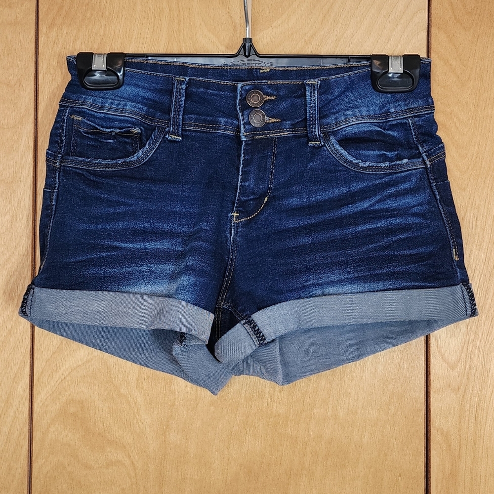 Wax jeans denim shorts women's size small